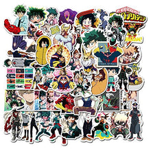 Load image into Gallery viewer, Laoji 250PCS Anime Stickers, Each 50PCS Stickers of Dragon Ball Z, My Hero Academia,Naruto, ONE Piece and Demon Slayer for Laptop,Phone,Luggage,Water Bottle
