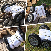 Load image into Gallery viewer, DEERC DE38 Remote Control car, 360° Double Sided, Flipping RC Stunt Car, LED Headlights, 4WD High-Speed Off-Road Toy, Great Gift for Boys and Girls, with 2 Rechargeable Batteries

