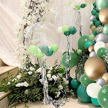Load image into Gallery viewer, AODIGEGE 128pcs Olive Green Balloon Garland Arch kit Green + White + Gold Latex Balloons Decorations Balloon Arch Kit for Graduation, Party, Wedding, Birthday, Baby Shower
