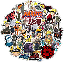 Load image into Gallery viewer, Laoji 250PCS Anime Stickers, Each 50PCS Stickers of Dragon Ball Z, My Hero Academia,Naruto, ONE Piece and Demon Slayer for Laptop,Phone,Luggage,Water Bottle
