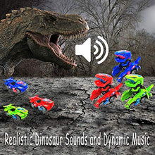 Load image into Gallery viewer, FGZU Dinosaur Toys Gifts for 4-8 Year Old Boys, Transforming Toys, Dinosaur LED Cars Toys Combined Into One for Boys Toddlers Girls Kids Gifts
