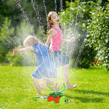 Load image into Gallery viewer, Kiztoys&amp;1 Garden Toys , Water Sprinkler For Kids, Outdoor toys, Kids Sprinkler Toy, Garden Sprinkler Turtle Sprinkler, Outdoor Water Play Sprinklers, Water Sprinkler For Lawn
