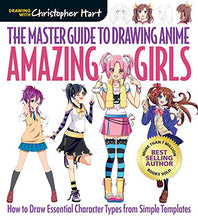 Load image into Gallery viewer, The Master Guide to Drawing Anime: Amazing Girls: How to Draw Essential Character Types from Simple Templates (Drawing with Christopher Hart): 2
