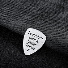 Load image into Gallery viewer, BESPMOSP Teacher Appreciation Gifts I Couldnt Pick A Better Teacher Guitar Picks For Men Women Thank You Gifts
