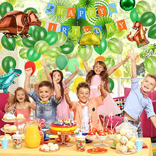 Load image into Gallery viewer, Dinosaur Birthday Party Decorations - 92 Pcs Dinosaur Theme Party Decorations,Dinosaur Party Supplies Balloons for Kids Birthday Party Favors
