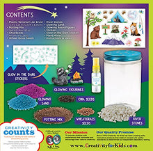 Load image into Gallery viewer, Creativity for Kids Grow &#39;N Glow Terrarium Kit - Art and Craft Gift Educational Science Project Activities for Kids
