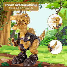 Load image into Gallery viewer, Wstbspsm 3 Pack Take Apart Dinosaur Toys for Kids Toddlers, Dinosaur Toys for Kids Learning Educational Building construction Sets with Screw for Age 3-8 Year
