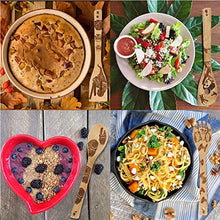 Load image into Gallery viewer, 5 PCS Star War Burned Wooden Spoons Cooking Organic Spoons Turners Carved Spatulas Non-Stick for Cookware Kitchen Gadgets - Premium Quality Gifts for Housewarming and Wedding
