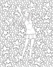 Load image into Gallery viewer, Manga Artist's Coloring Book: Girl Power!: Fun &amp; Fabulous Females to Color! (Drawing with Christopher Hart)

