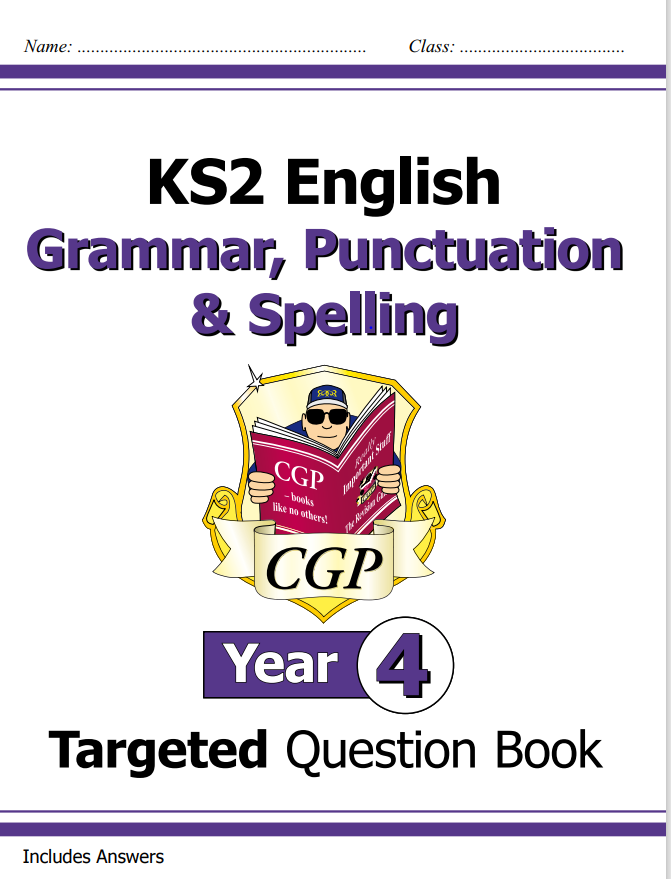 KS2 English Targeted Question Book: Grammar, Punctuation & Spelling - Year 4 PDF