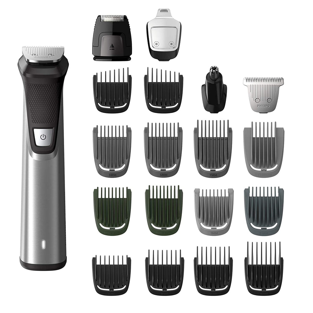 Philips Norelco Multigroomer All-in-One Trimmer Series 7000, 23 Piece Men's Grooming Kit