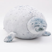Load image into Gallery viewer, 30cm 40cm 60cm cute seal plush toy lifelike stuffed marine life seal soft doll simulation seal pillow kids toys birthday gift
