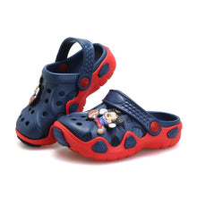 Load image into Gallery viewer, Kids Slippers for Boys Girls Cartoon Shoes Summer Toddler Flip Flops Baby Indoor Slippers Beach Swimming Slippers
