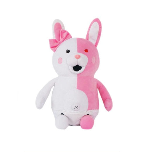 Dangan Ronpa Super Danganronpa 2 Monokuma Black & White Bear Plush Toy Soft Stuffed Animal Dolls Birthday Gift for Children