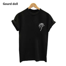 Load image into Gallery viewer, Cactus Printed Women&#39;s T-Shirt Cotton Harajuku Summer Female Top Tee For Lady Girl Funny Round neck T-shirts Hipster Tumblr
