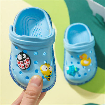 Cute Duck Slippers for Boys Girs Cartoon Shoes Summer Todder Flip Flops Baby Indoor Slippers Beach Swimming Slipper for Kids