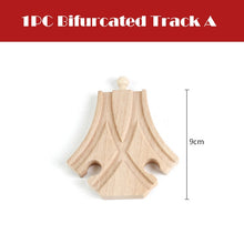 Load image into Gallery viewer, New All Kinds Wooden Track Parts Beech Wooden Railway Train Track Toy Accessories Fit Biro All Brands Wood Tracks Toys for Kids
