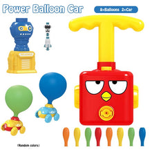 Load image into Gallery viewer, NEW Power Balloon Launch Tower Toy Puzzle Fun Education Inertia Air Power Balloon Car  Science Experimen Toy for Children Gift
