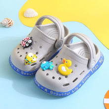 Load image into Gallery viewer, Cute Duck Slippers for Boys Girs Cartoon Shoes Summer Todder Flip Flops Baby Indoor Slippers Beach Swimming Slipper for Kids

