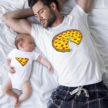 Load image into Gallery viewer, Yum Yum Mama -&#39;My missing Slice&#39; Father and baby matching shirt
