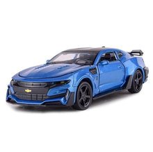 Load image into Gallery viewer, 1/32 Diecasts &amp; Toy Vehicles Chevrolet Camaro Toy Car Model Collection Alloy Car Toys For Children Christmas Gift машинки
