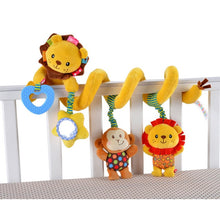 Load image into Gallery viewer, Toy Baby Stroller Comfort Stuffed Animal Rattle Mobile Infant Stroller Toys For Baby Hanging Bed Bell Crib Rattles Toys Gifts
