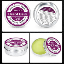 Load image into Gallery viewer, OMY LADY Beard Balm for Men Natural Organic Beard Care Wax Beard Conditioner
