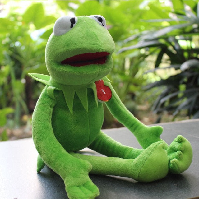 40cm Plush Kermit Frog Sesame Street Frogs doll The Muppet Show Plush Toys Birthday Christmas Plush Stuffed Doll For Kids