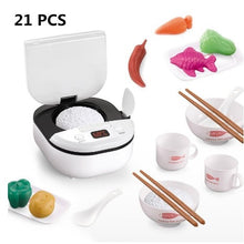 Load image into Gallery viewer, Children Kitchen Toys Simulation Kitchen Utensils Food Cookware Pot Pan Kids Pretend Play Kitchen Set Toys For Girls Doll Food
