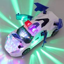 Load image into Gallery viewer, Electric dancing deformation rotating universal police car toy car boy toy child kid girl car Christmas birthday gift
