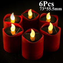 Load image into Gallery viewer, 6/24Pcs Flameless LED Candles Tea Light Creative Lamp Battery Powered Home Wedding Birthday Party Decoration Lighting Dropship
