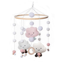 Load image into Gallery viewer, Baby Rattles Crib Mobiles Toy Bed Bell Musical Box 0-12month Cloud Cotton Carousel For Cots Projection
