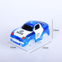 Load image into Gallery viewer, Magical Track Racing Cars With Colored Lights DIY Plastic Racing Rrack Glowing In The Dark Creative Gifts Toys For Children
