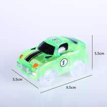 Load image into Gallery viewer, Magical Track Racing Cars With Colored Lights DIY Plastic Racing Rrack Glowing In The Dark Creative Gifts Toys For Children
