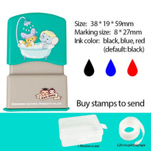 Load image into Gallery viewer, Children&#39;s Name Seal Custom Student&#39;s Name Stamp  Kindergarten Clothes Waterproof Name Sticker Will Not be Washed Off
