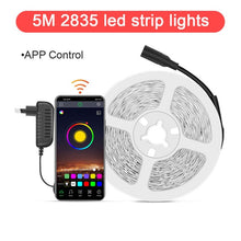 Load image into Gallery viewer, 10M 20M, LED RGB Strip Light,  APP Control Color Changing LED SMD 5050 RGB Light Strips with RF Remote For for Rooms, Party,
