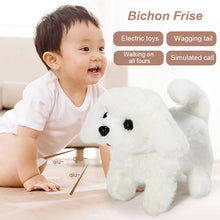 Load image into Gallery viewer, Plush Realistic Plush Simulation Smart Dog Called Walking Plush Toy Electric Plush Robot Dog Toddler Toy For Christmas Gift
