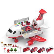 Load image into Gallery viewer, Toy Aircraft Music Story Simulation Track Inertia Children&#39;S Toy Aircraft Large Size Passenger Plane Kids Airliner Toy Car
