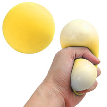 Load image into Gallery viewer, Spongy Banana Bead Stress Ball Toy Squeezable Soft Fruit Shape Sensory Adult Decompression Child Fidgeting Rebound Squeeze Toys
