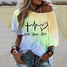 Load image into Gallery viewer, Plus Size 5XL Oversized Tee Shirt Women Half Sleeve Harajuku Graphic Streetwear T-shirt Female Summer Y2k Clothes Tshirts
