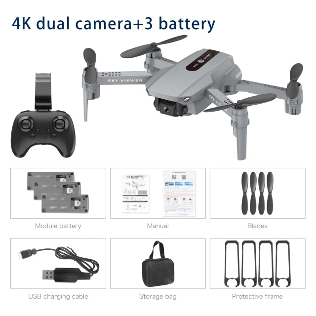 idg New S88 Mini Drone 4K 1080P 720P Dual Camera WIFI FPV Aerial Photography Helicopter Foldable Quadcopter Dron Toys
