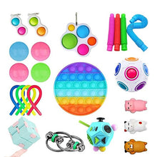 Load image into Gallery viewer, Fidget Toys Anti Stress Set Stretchy Strings Pop It Popit Gift Pack Adults Children Squishy Sensory Antistress Relief Figet Toys
