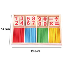 Load image into Gallery viewer, ASWJ Kids Montessori Wooden Toys Rainbow Block Kid Learning Toy Baby Music Rattles Graphic Colorful Wooden Block Educational Toy
