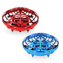 Load image into Gallery viewer, Fly Helicopter UFO Drone Toys Infraed Hand Sensing Induction RC Aircraft Upgrade Quadcopter for Children Adult Mini Flying Ball
