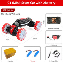 Load image into Gallery viewer, ZWN C1/ C1 MINI 4WD RC CAR Radio Gesture Induction 2.4G Toy Light Music Drift Dancing Twist Stunt Remote Control Car for Kids
