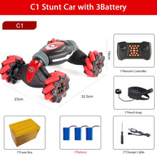 Load image into Gallery viewer, ZWN C1/ C1 MINI 4WD RC CAR Radio Gesture Induction 2.4G Toy Light Music Drift Dancing Twist Stunt Remote Control Car for Kids
