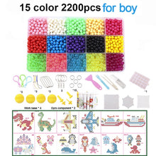 Load image into Gallery viewer, DIY Water Magic Beads Toys For Children Animal Molds Hand Making Puzzle Kids Educational Toys Boys girls Spell Replenish Beans
