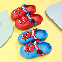 Load image into Gallery viewer, Disney Spiderman Baby Boys Garden Shoes Anime Hero Crocs Kids Mules Clogs Footwear Children Anti Slip Slippers EVA Rubber Shoes
