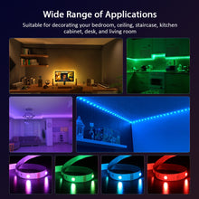 Load image into Gallery viewer, 10M 20M, LED RGB Strip Light,  APP Control Color Changing LED SMD 5050 RGB Light Strips with RF Remote For for Rooms, Party,
