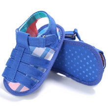 Load image into Gallery viewer, Summer Newborn Baby Boys Shoes Casual Breathable Hollow Shoes Kids Slippers Prewalker 0-18M
